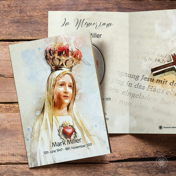 Folded Card | Template [Religious-Artistic] 005