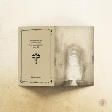 Folded Card | Template [Religious-Artistic] 006