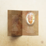 Folded Card | Template [Religious-Artistic] 007