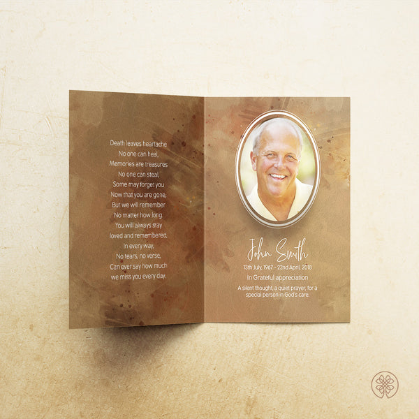 Folded Card | Template [Religious-Artistic] 007