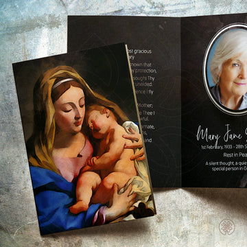 Folded Card | Template [Religious-Artistic] 008
