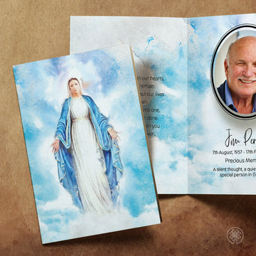 Folded Card | Template [Religious-Artistic] 009