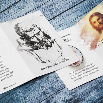 Folded Card | Template [Religious-Contemporary] 001