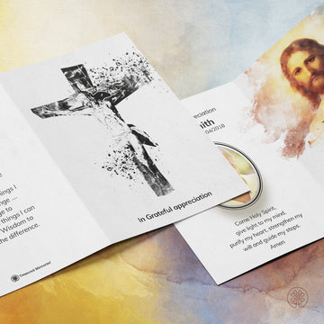 Folded Card | Template [Religious-Contemporary] 002