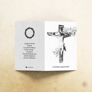 Folded Card | Template [Religious-Contemporary] 002