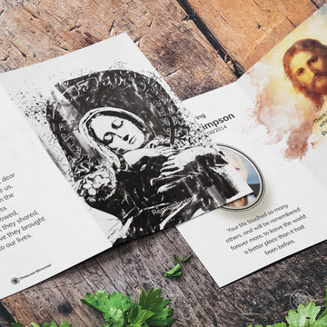 Folded Card | Template [Religious-Contemporary] 003