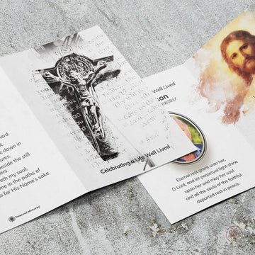 Folded Card | Template [Religious-Contemporary] 004