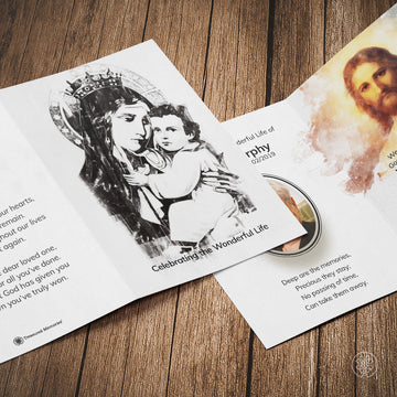 Folded Card | Template [Religious-Contemporary] 005