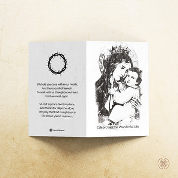 Folded Card | Template [Religious-Contemporary] 005