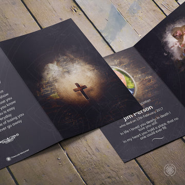 Folded Card | Template [Religious-Contemporary] 007
