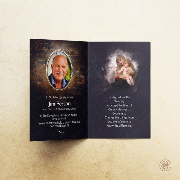 Folded Card | Template [Religious-Contemporary] 007