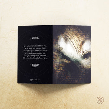 Folded Card | Template [Religious-Contemporary] 009