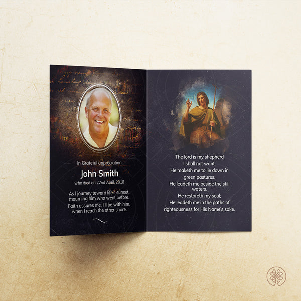 Folded Card | Template [Religious-Contemporary] 009