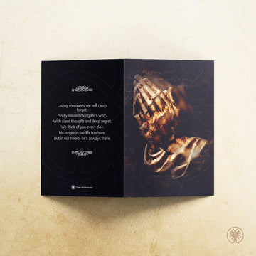 Folded Card | Template [Religious-Contemporary] 010