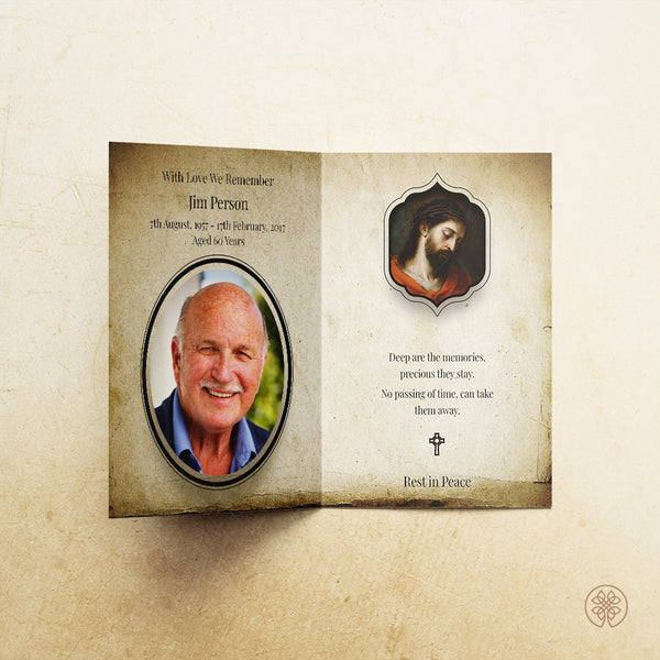 Folded Card | Template [Religious-Traditional] 003