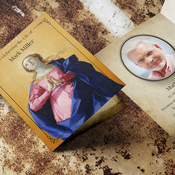 Folded Card | Template [Religious-Traditional] 010