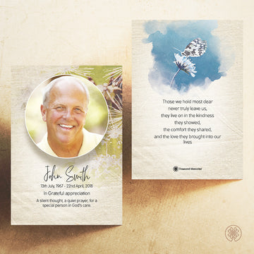 Single Card | Template [Nature-Artistic] 007