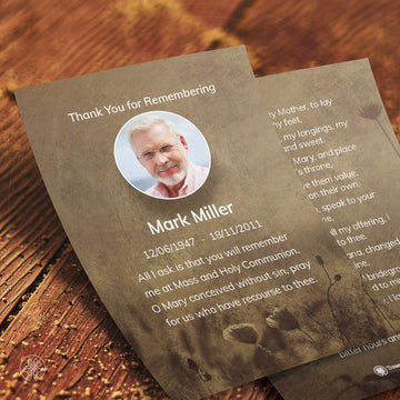 Single Card | Template [Nature-Contemporary] 001