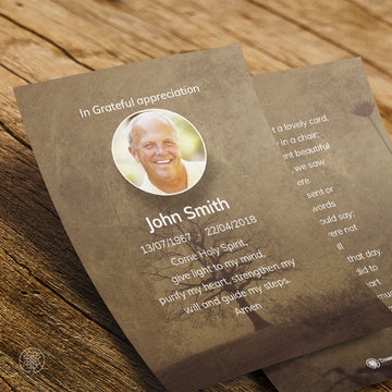 Single Card | Template [Nature-Contemporary] 002