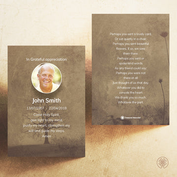 Single Card | Template [Nature-Contemporary] 002