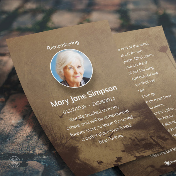 Single Card | Template [Nature-Contemporary] 003