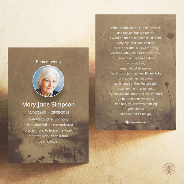 Single Card | Template [Nature-Contemporary] 003