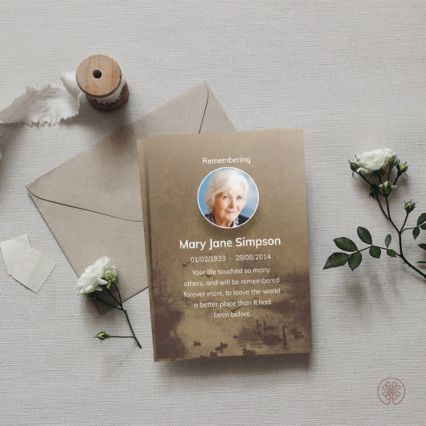 Single Card | Template [Nature-Contemporary] 003