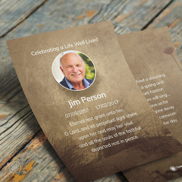 Single Card | Template [Nature-Contemporary] 004