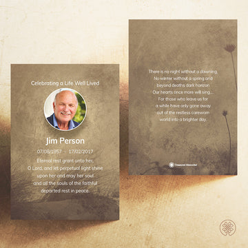 Single Card | Template [Nature-Contemporary] 004