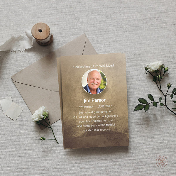 Single Card | Template [Nature-Contemporary] 004