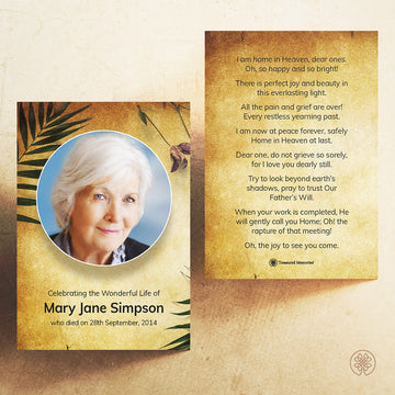 Single Card | Template [Nature-Contemporary] 008