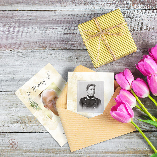 Wallet Card | Template [Nature-Artistic] 004