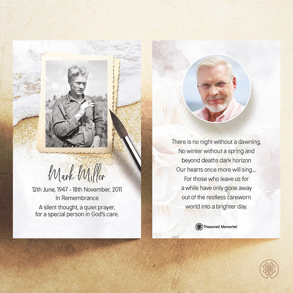 Wallet Card | Template [Nature-Artistic] 006