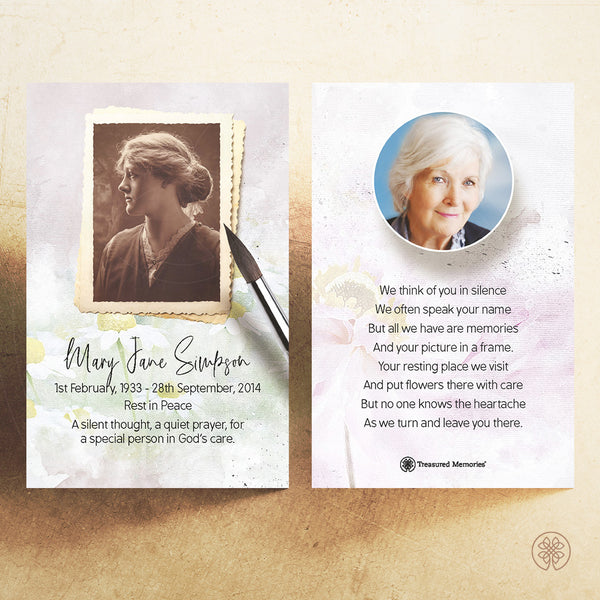 Wallet Card | Template [Nature-Artistic] 008