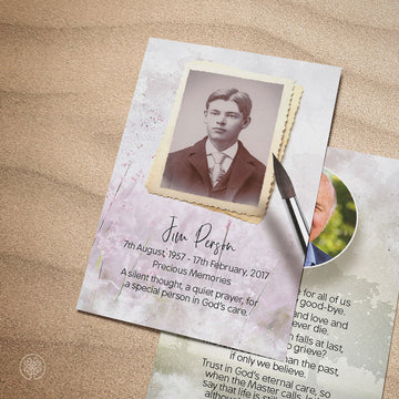 Wallet Card | Template [Nature-Artistic] 009