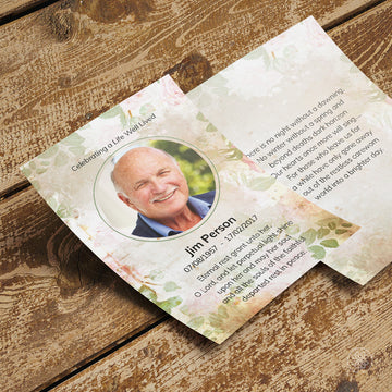 Wallet Card | Template [Nature-Contemporary] 004